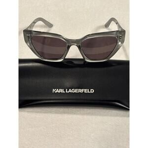 Brand New Karl Lagerfeld Cat Eye Grey Sunglasses KL6145S 278 54-19-140